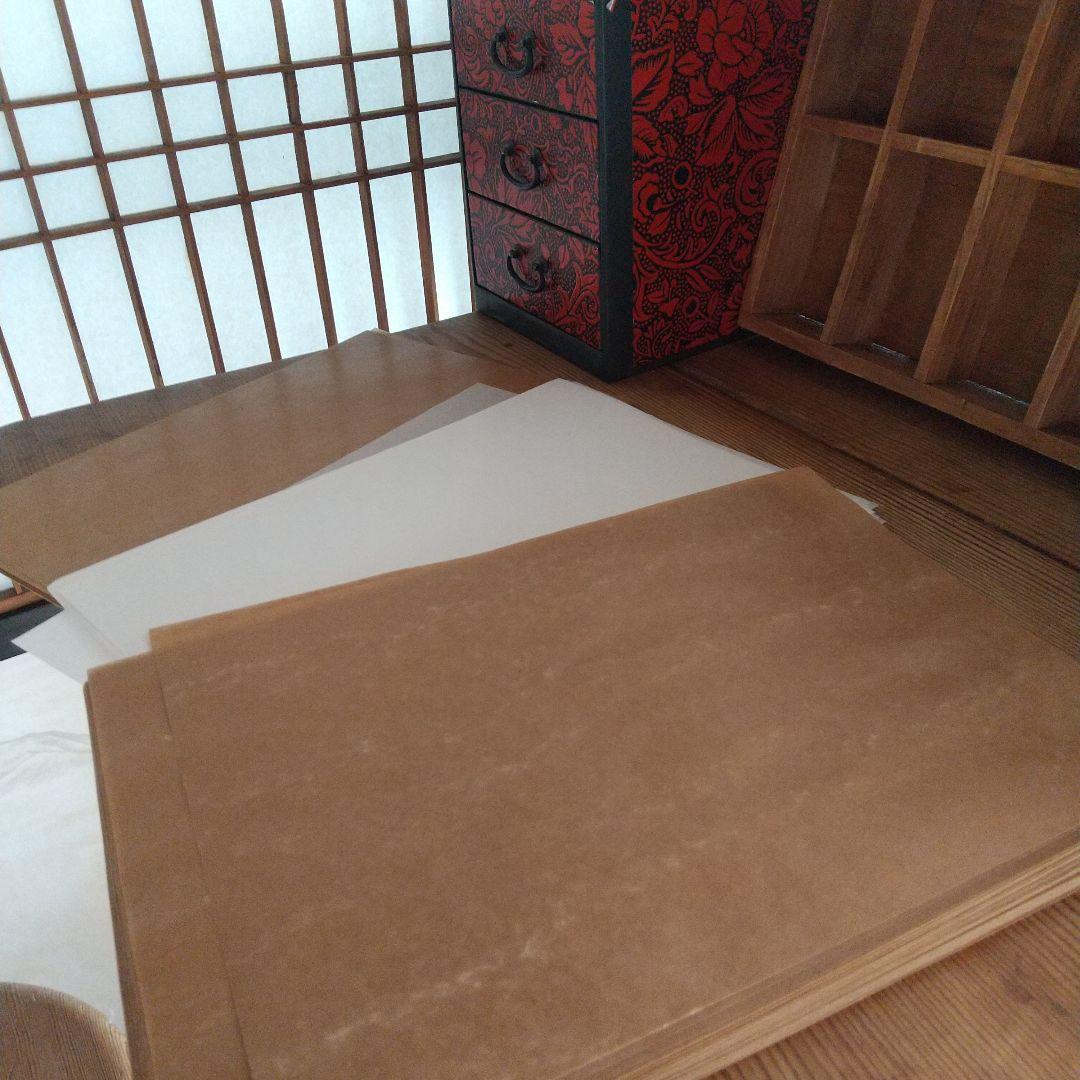 ジャンクジャーナル素材。蝋引き紙200枚