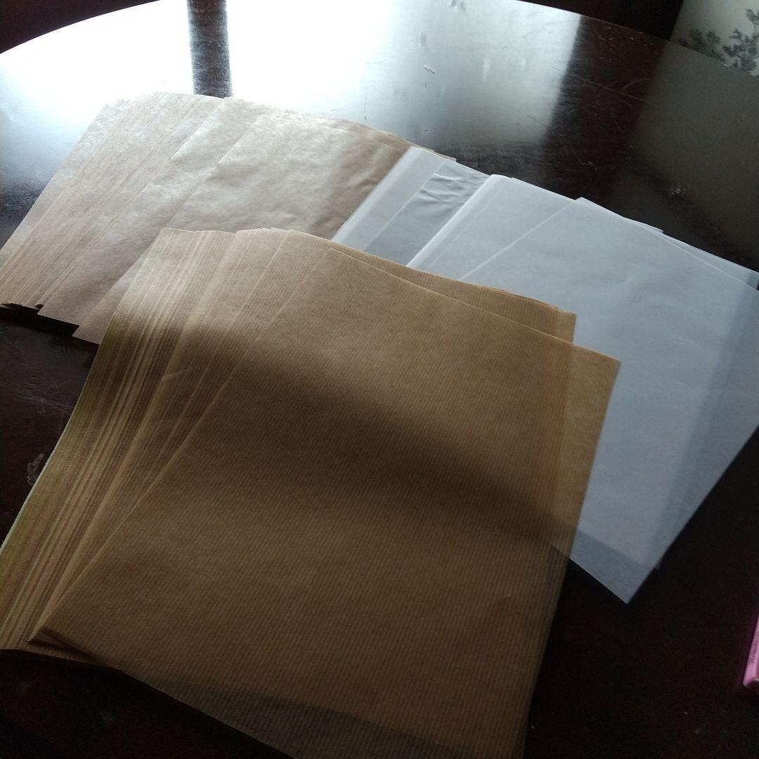 ジャンクジャーナル素材。蝋引き紙200枚