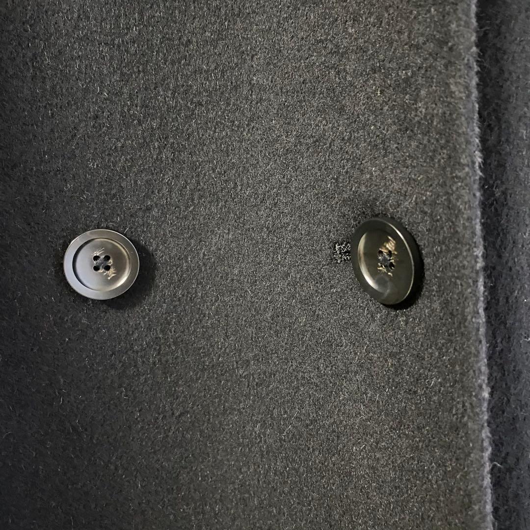 23区 ソフトリバーフーテッドコート　38 ブラック　黒