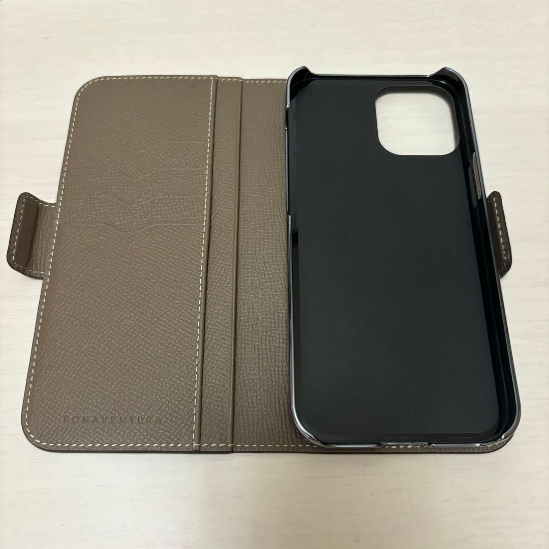 【超美品】BONAVENTURA iPhoneケース(エトープ)