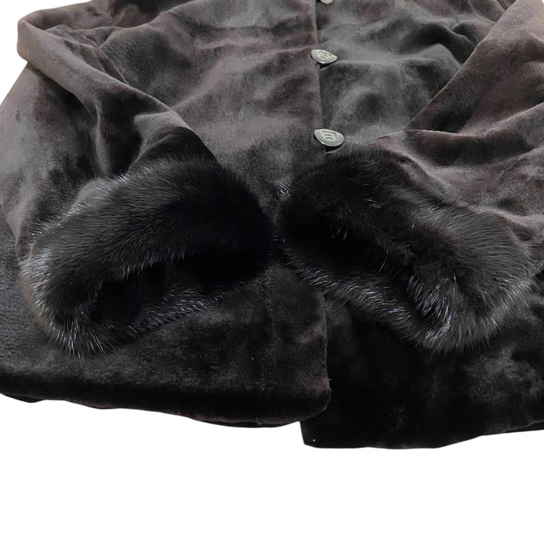 K*T様 ✨極美品✨ウルトラライトミンク/毛皮コート/シルク100/リバーシブル