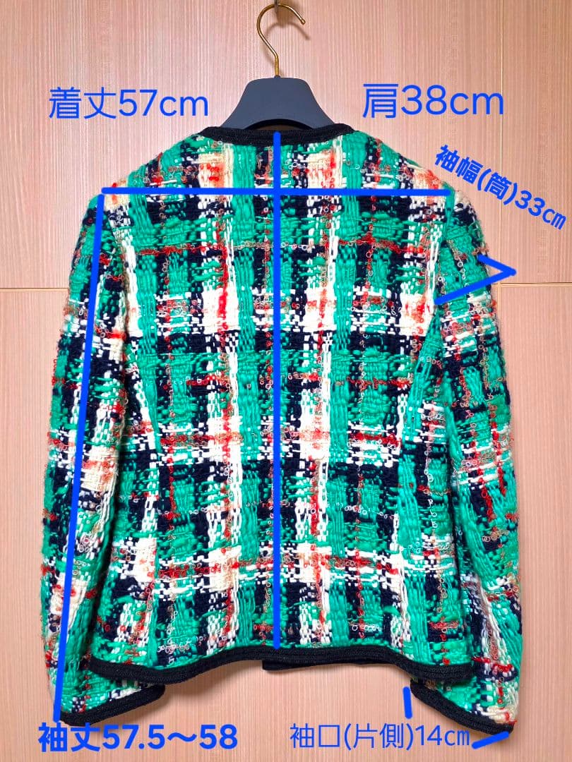 ジュンヤワタナベ COMME des GARCONS ノーカラーJK　 S