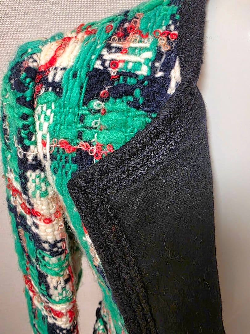 ジュンヤワタナベ COMME des GARCONS ノーカラーJK　 S