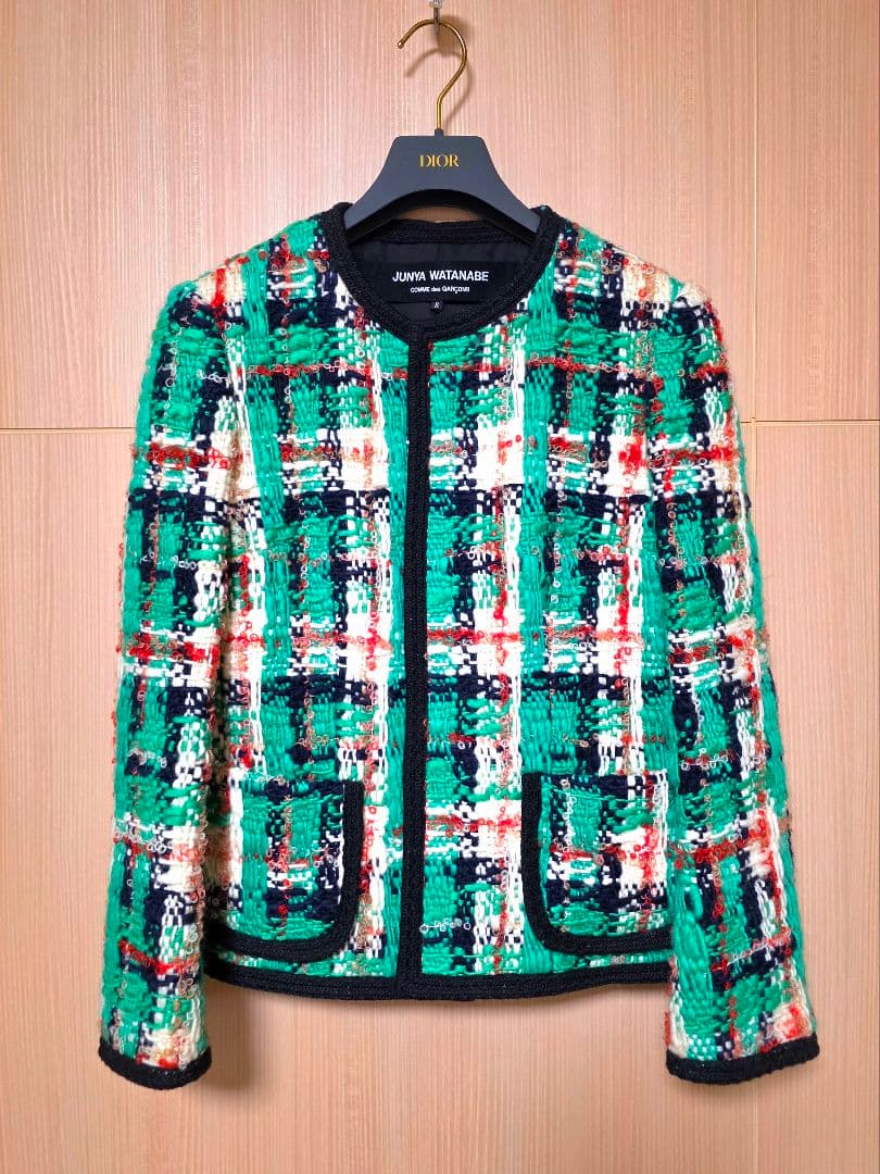 ジュンヤワタナベ COMME des GARCONS ノーカラーJK　 S