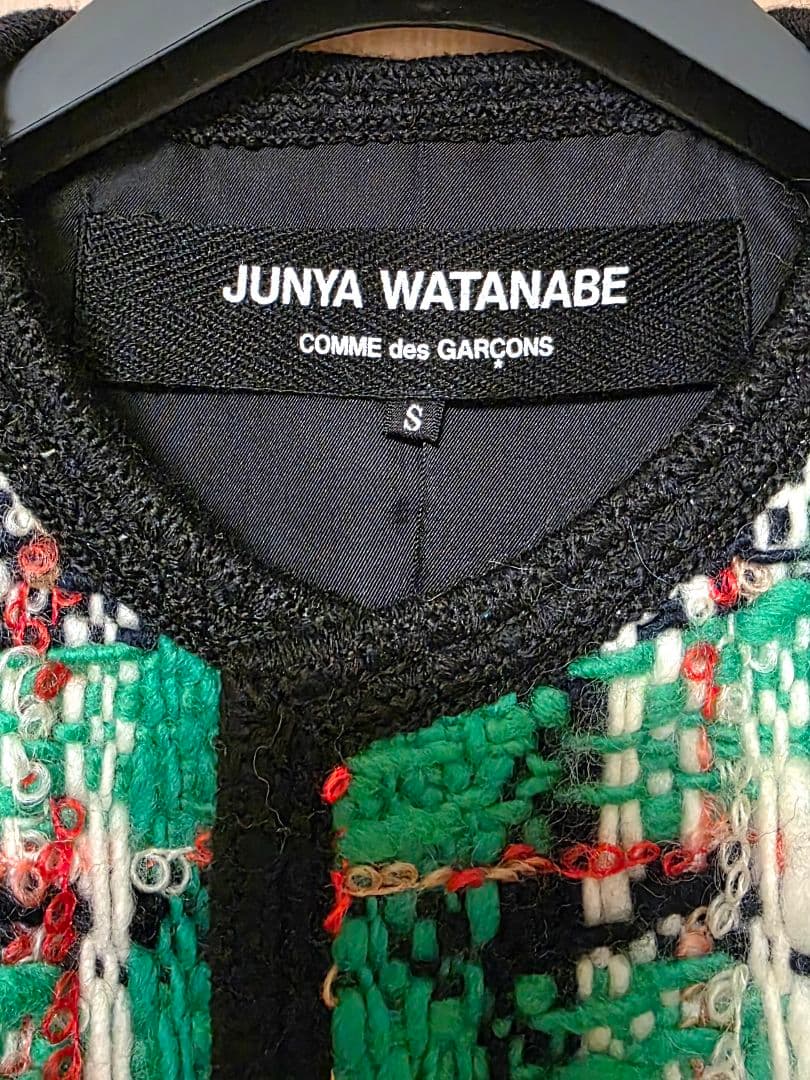 ジュンヤワタナベ COMME des GARCONS ノーカラーJK　 S