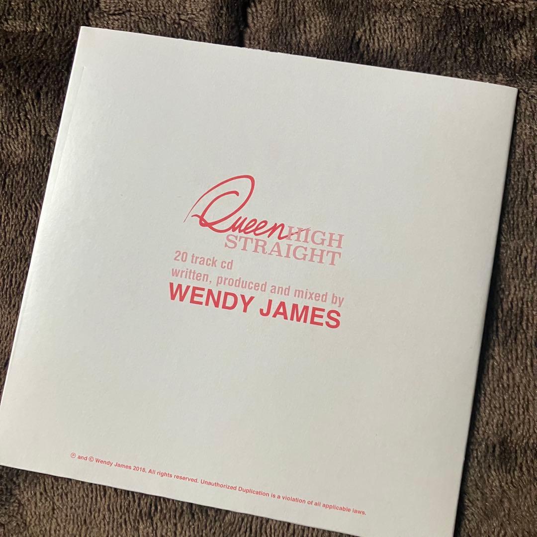 Wendy James Queen High Straight 直筆サイン レア