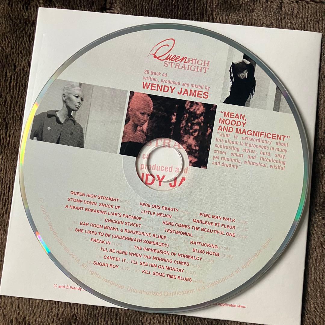 Wendy James Queen High Straight 直筆サイン レア