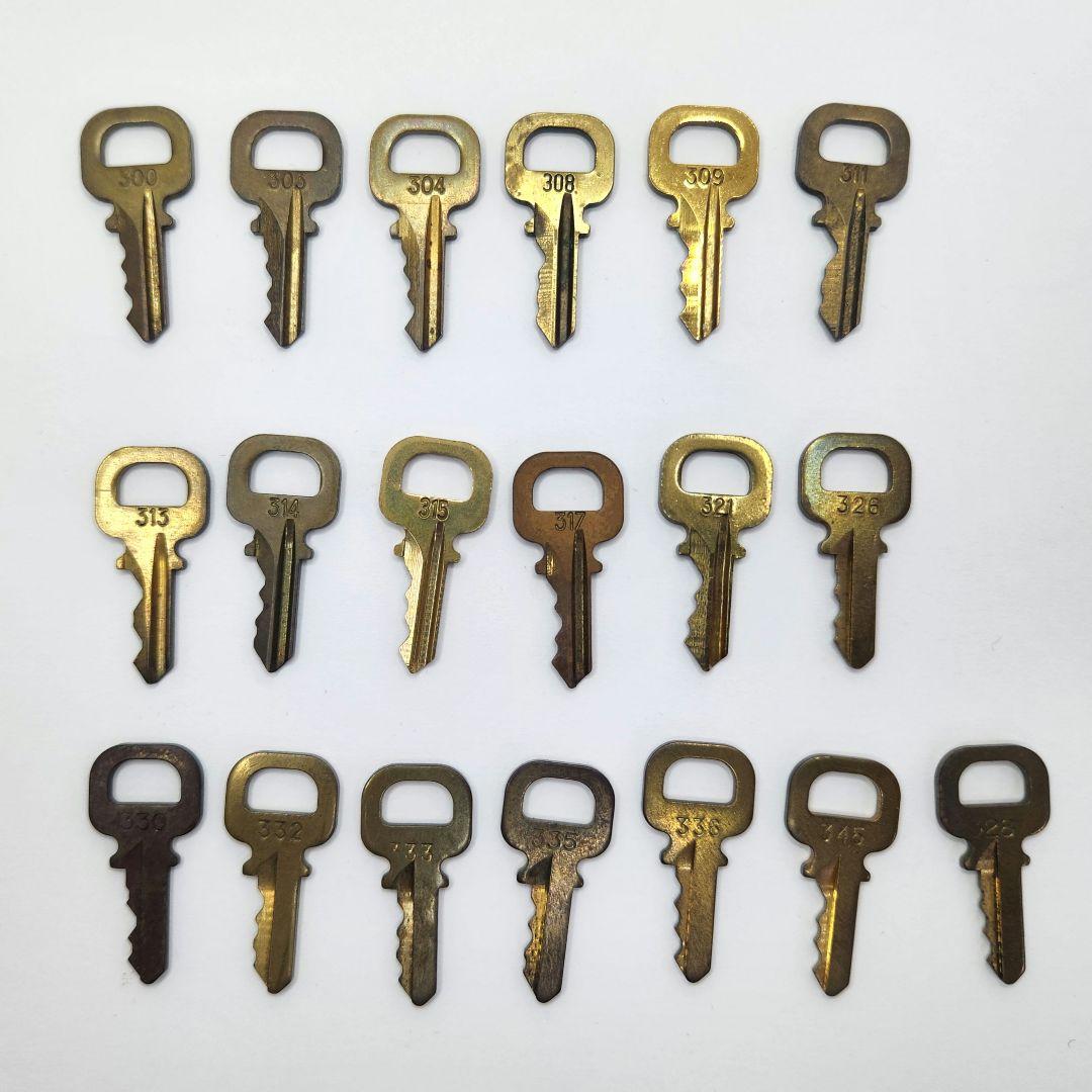 ルイ ヴィトン パドロック カデナ 19個セット 鍵のみ