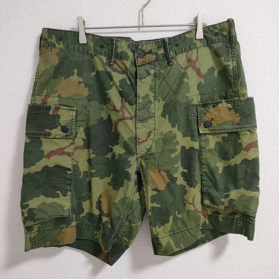 【人気】RRL ダブルアールエル ミッチェルカモ カーゴショーツ ラルフローレン