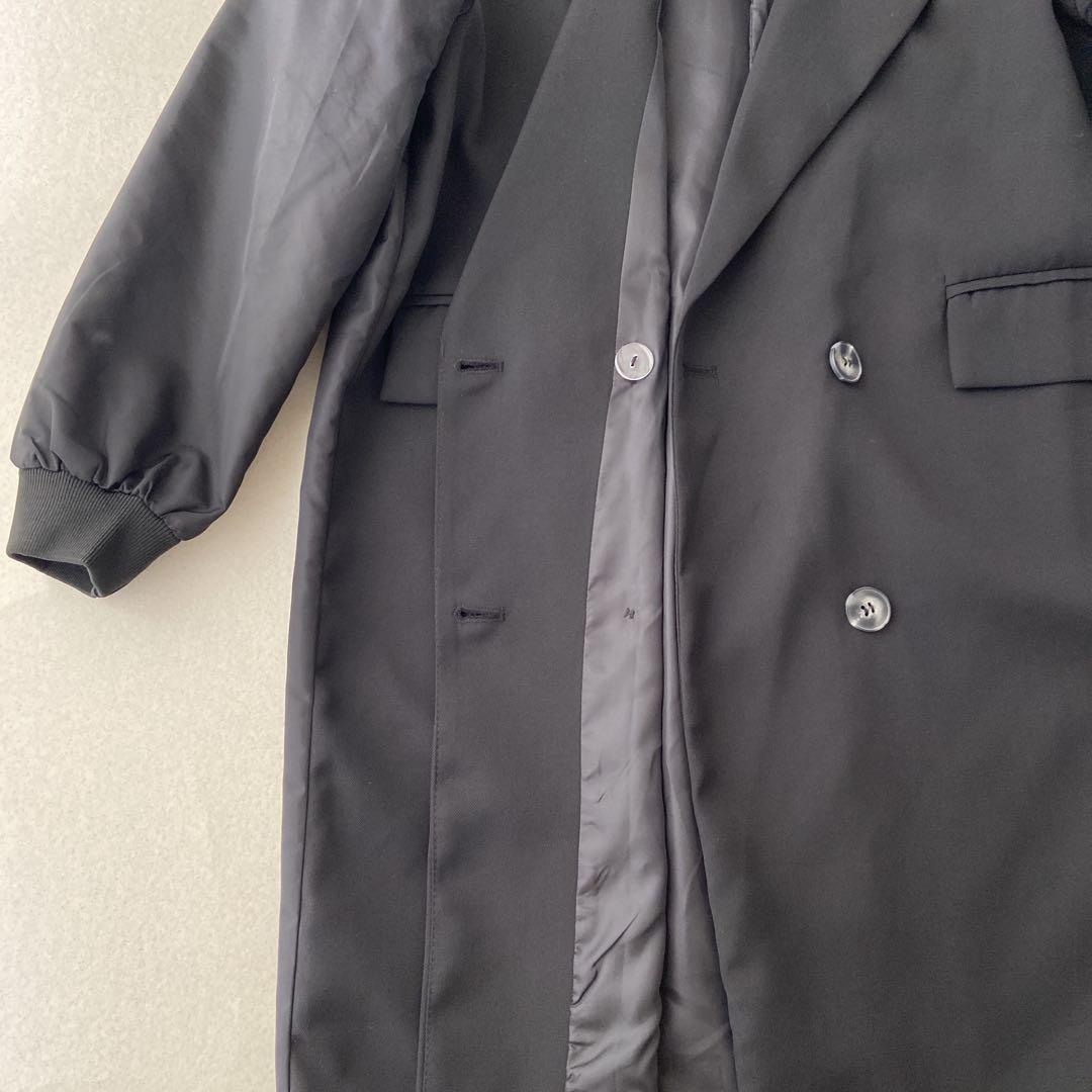 新品タグ付き✨ Seven fairy セブンフェアリー 異素材ドッキングコート