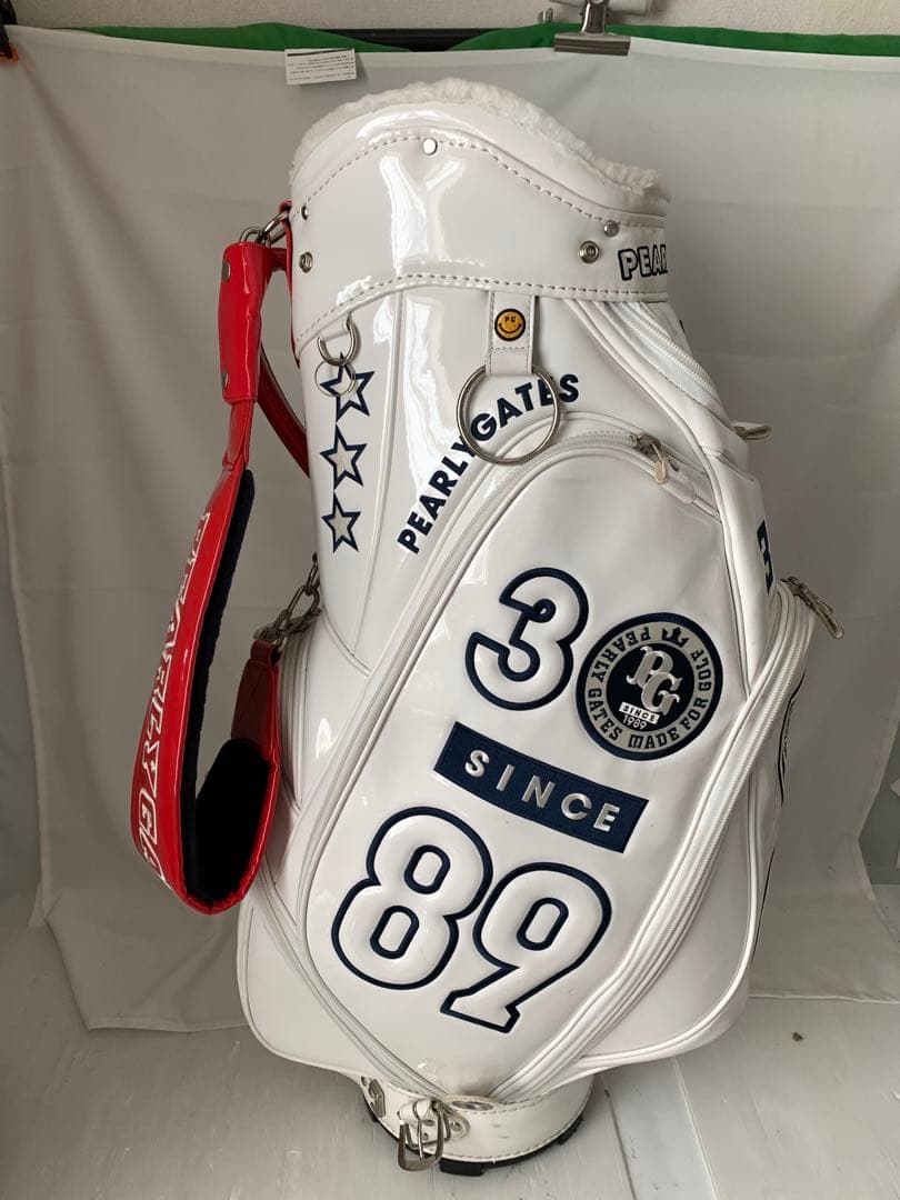 【中古】パーリーゲイツ ゴルフバッグ キャディバッグ MM70708-1