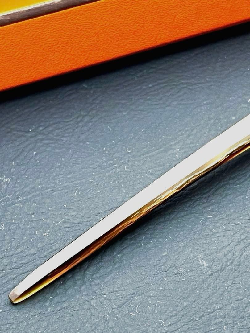 HERMES 簪　カンザシ　バッファローフォーン　未使用保管品