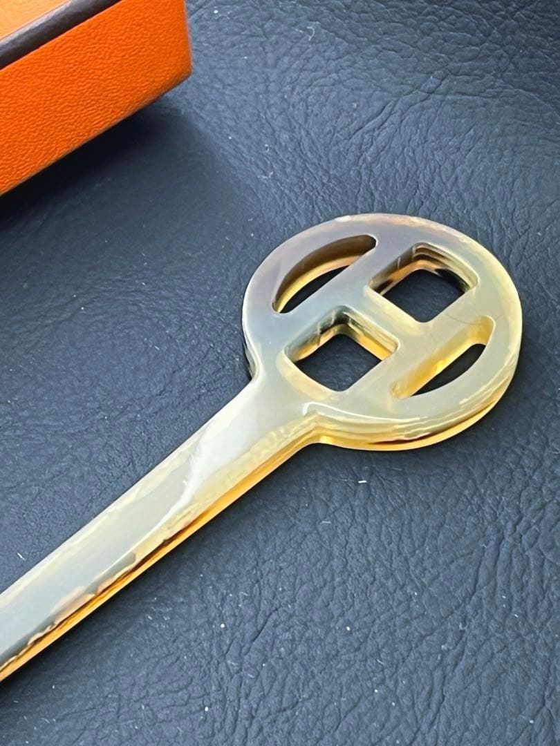 HERMES 簪　カンザシ　バッファローフォーン　未使用保管品