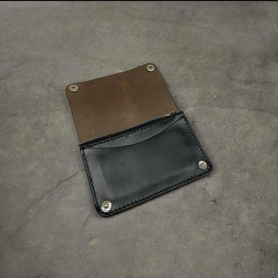 【受注生産】トラッカーウォレット Ｍsize革:クロムエクセル