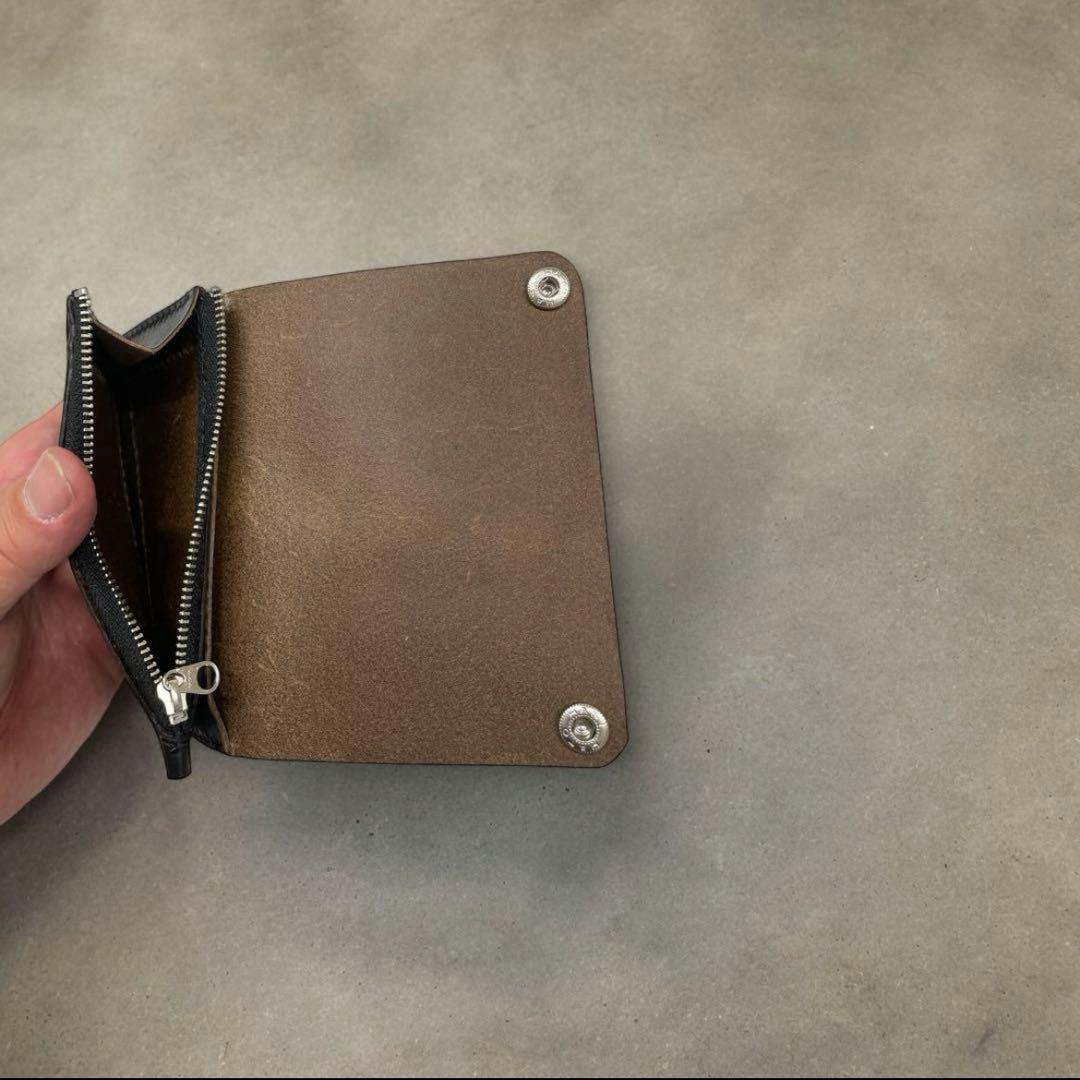 【受注生産】トラッカーウォレット Ｍsize革:クロムエクセル