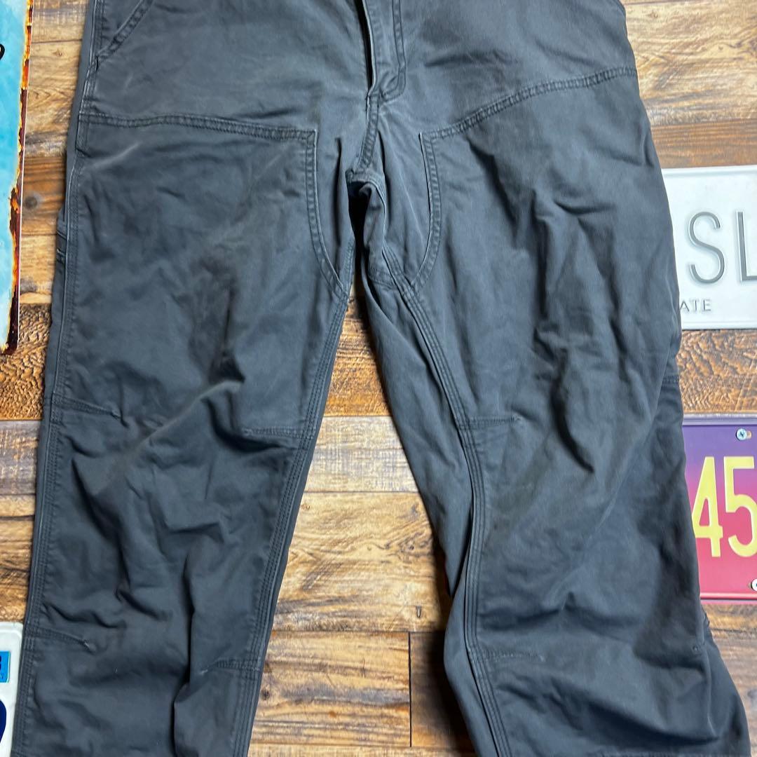 ち*助様 Carhartt ダブルニー ワークパンツ W34 グレー