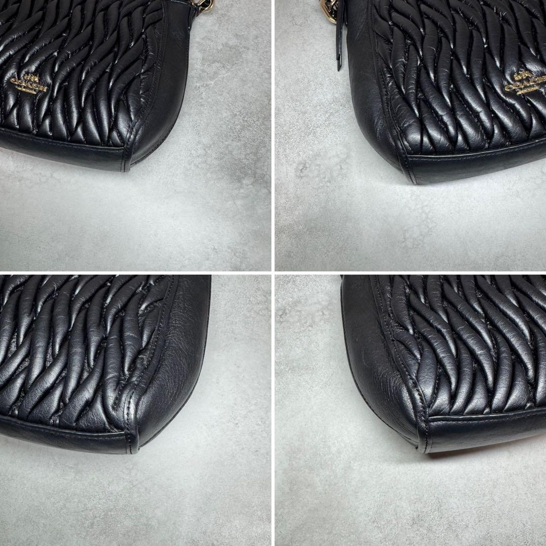 美品 コーチ ショルダーバッグ ハンドバッグ クロスボディ 斜め掛け 2WAY