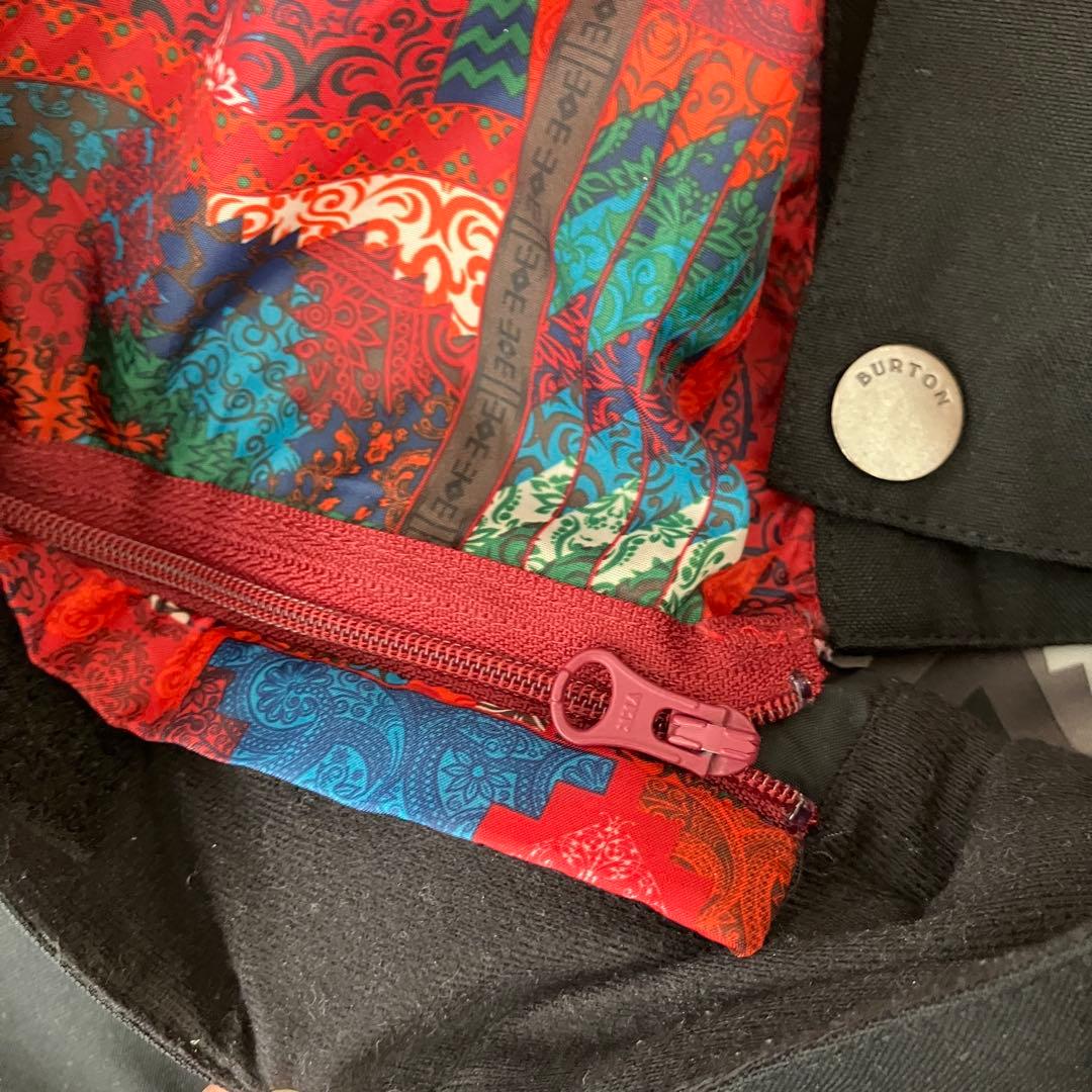 高撥水　美品　S バートン スノボウェア レディース パンツ ブラック　黒