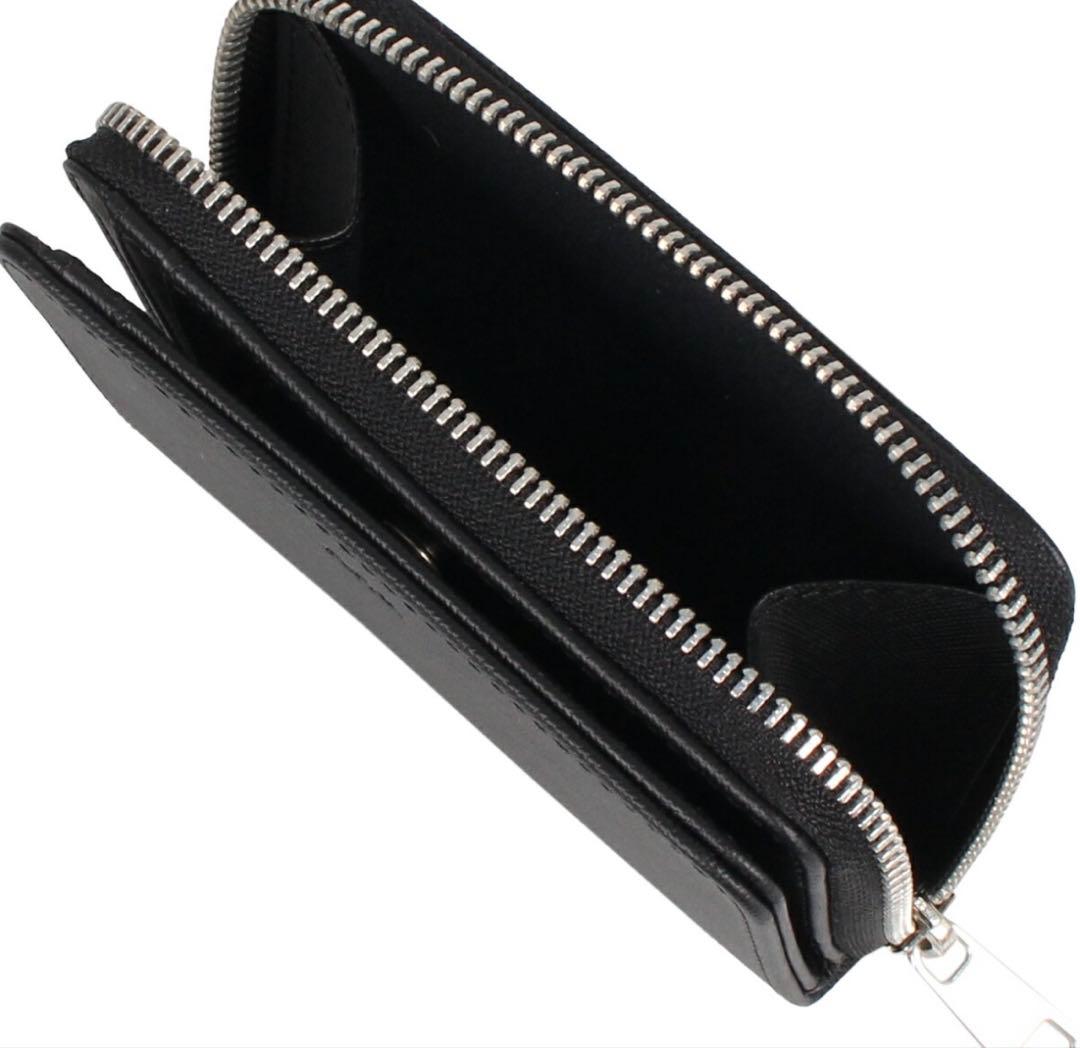 A.B.C. ブラック 二つ折り財布