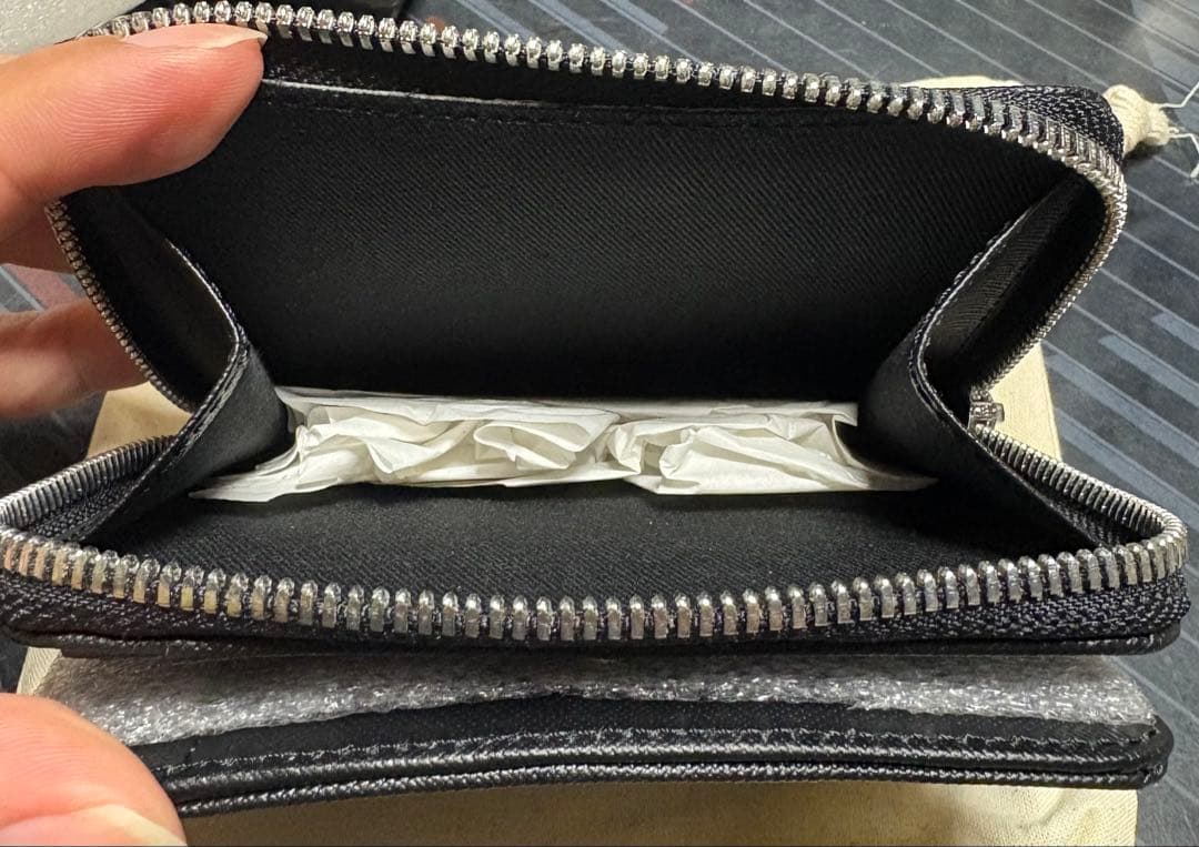 A.B.C. ブラック 二つ折り財布