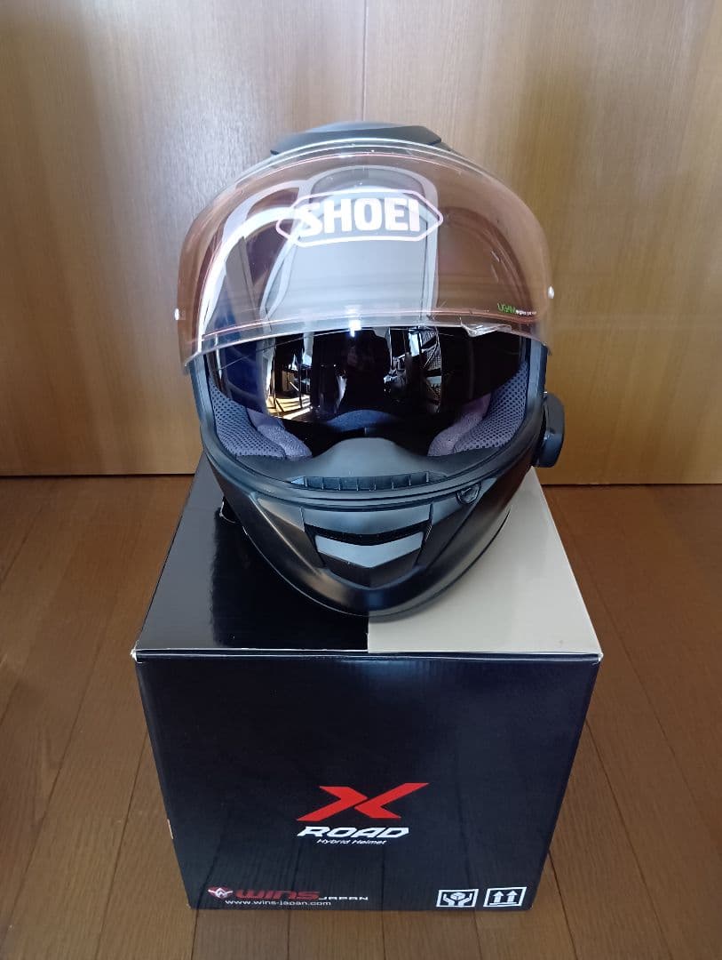 SHOEI　GT‐Airバイクヘルメット　セナ インカム付き