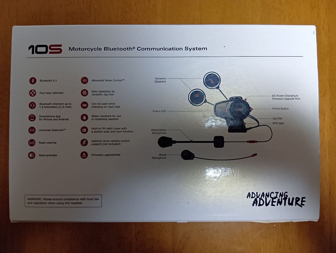 SHOEI　GT‐Airバイクヘルメット　セナ インカム付き