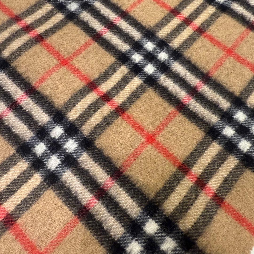 Burberrys バーバリー カシミヤ100% ノバチェック マフラー