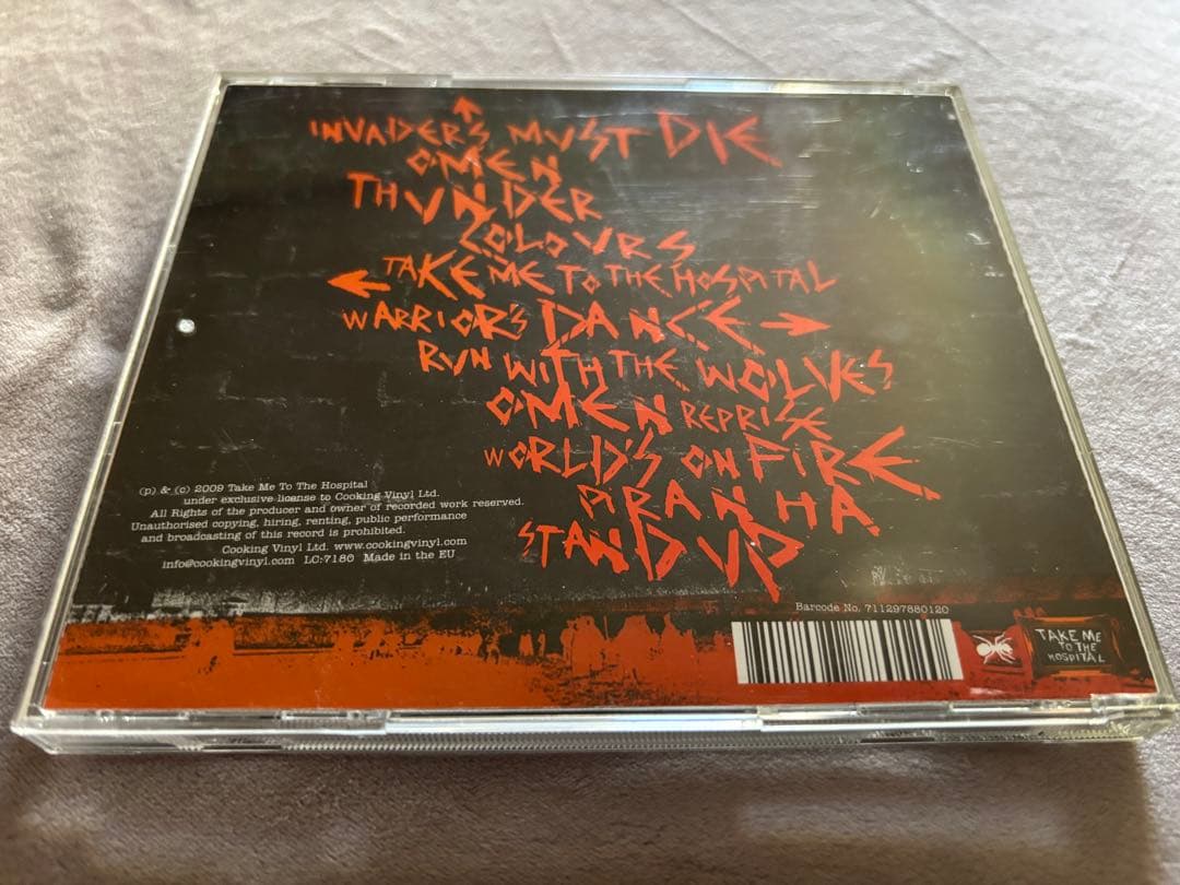 レア　ザ・プロディジー　The Prodigy直筆サインCD キースフリント