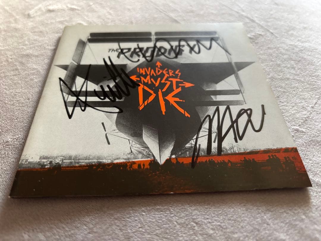 レア　ザ・プロディジー　The Prodigy直筆サインCD キースフリント