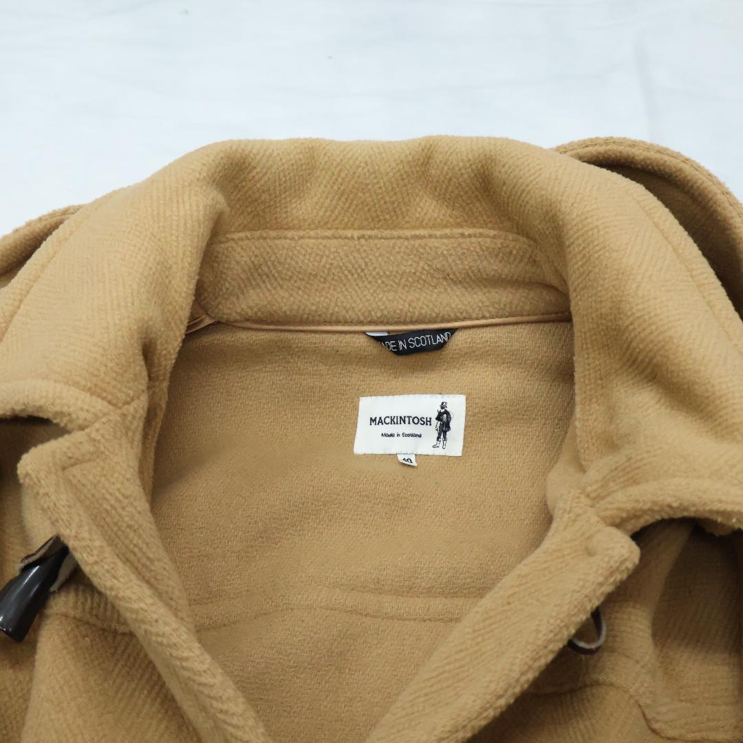 極美品 マッキントッシュ ダッフルコート 40 キャメル 英国製 Lサイズ