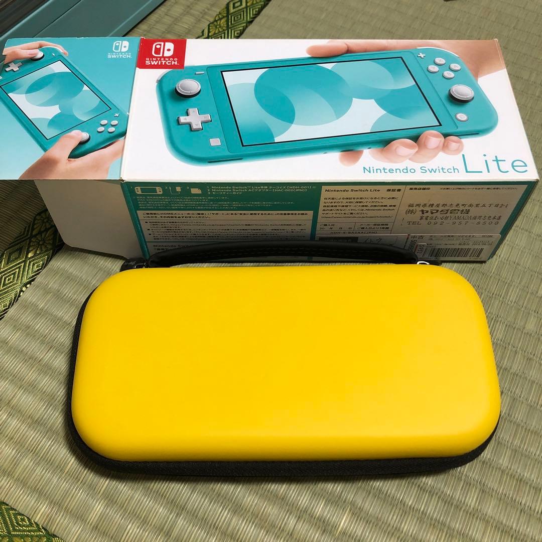 任天堂 Switch lite ターコイズ