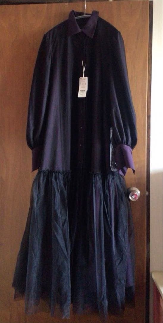 U*゜様 完売品 新品タグ付 HARE チュールレイヤーデザイン ワンピース パ