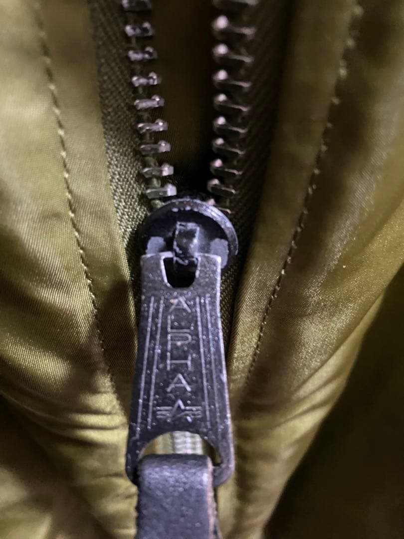 アルファ　MA-1 USA製 ALPHA ヴィンテージ　XL 82790 当時物