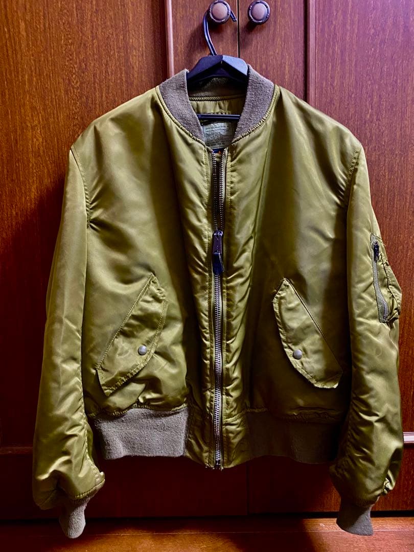 アルファ　MA-1 USA製 ALPHA ヴィンテージ　XL 82790 当時物