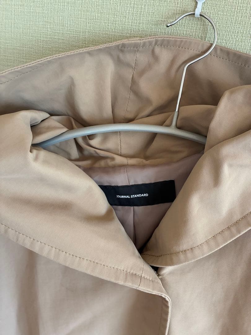 専用■JOURNAL STANDARD グログランフードコート ベージュ
