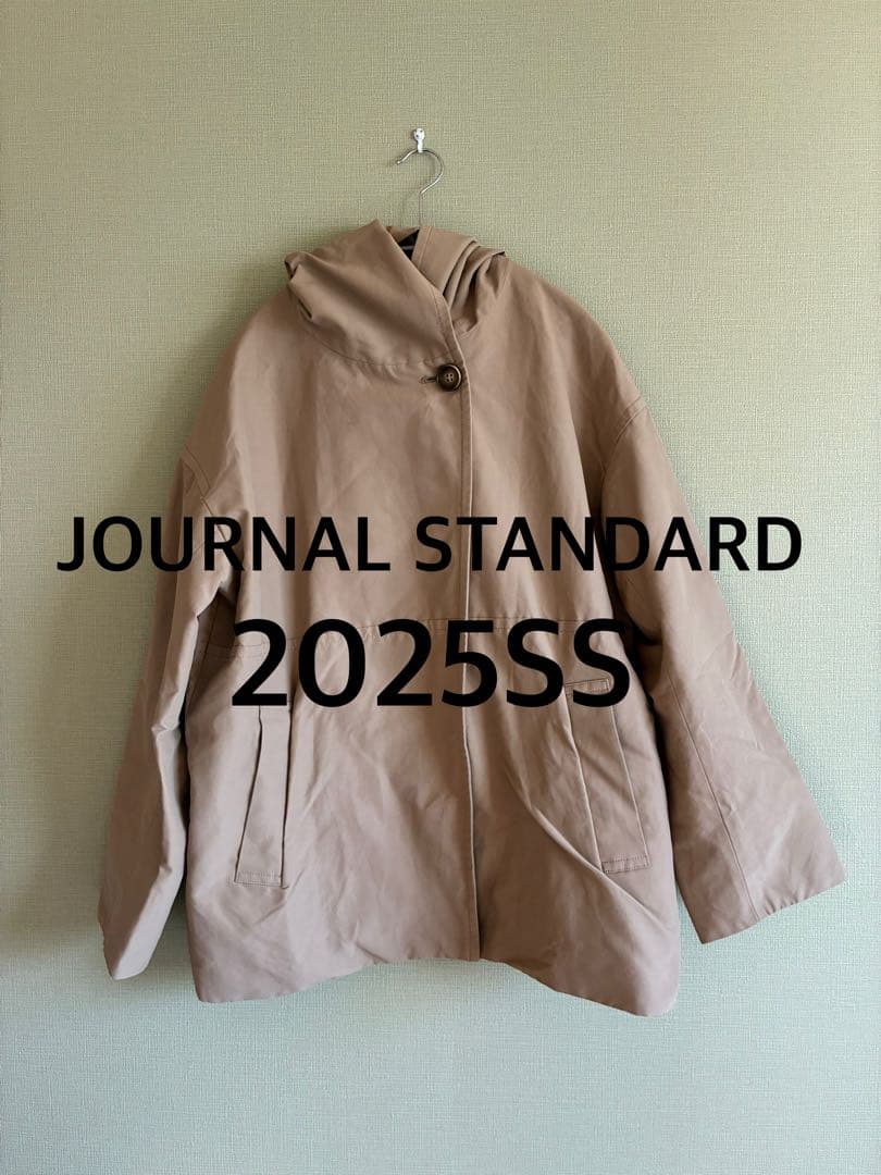 専用■JOURNAL STANDARD グログランフードコート ベージュ