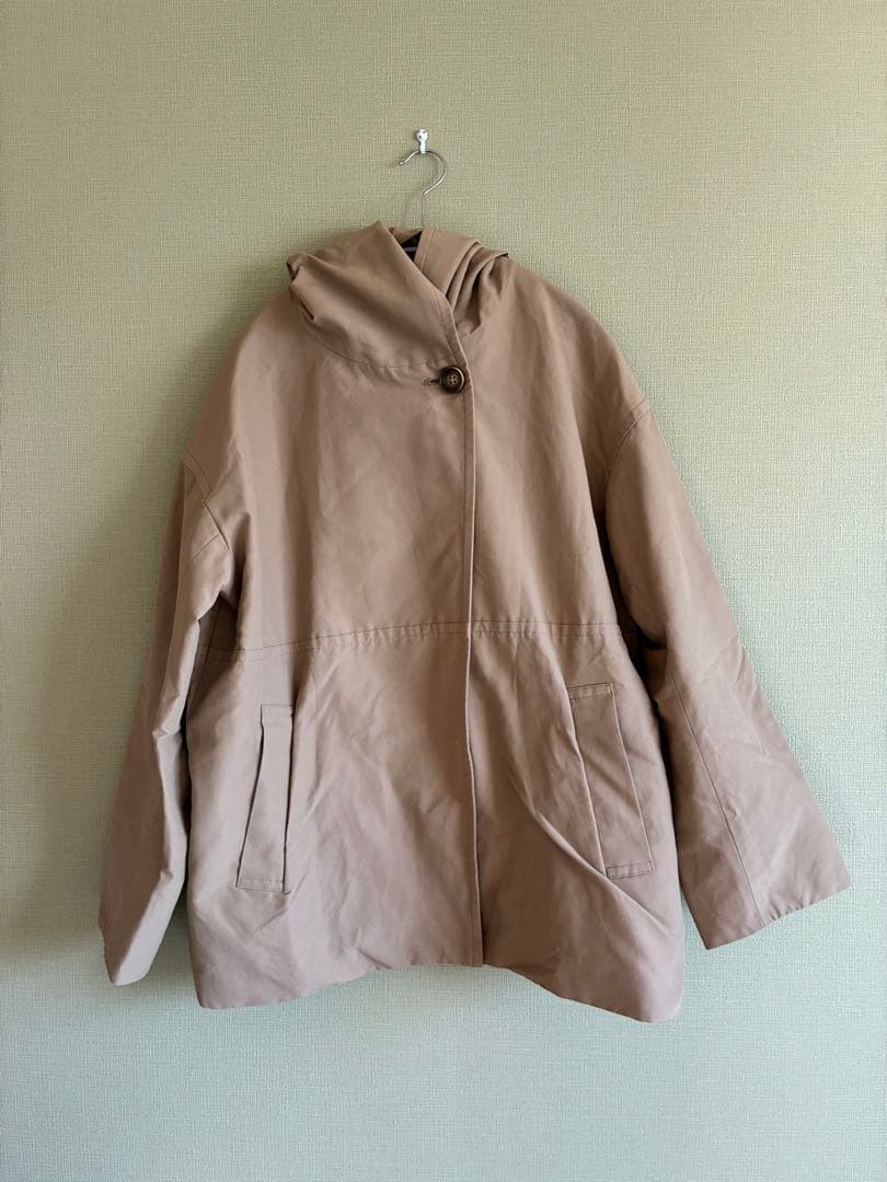 専用■JOURNAL STANDARD グログランフードコート ベージュ