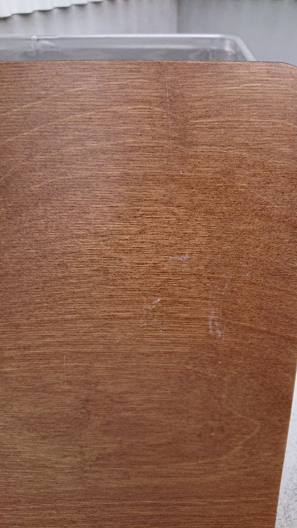 ミニマルワークス アルミコンテナ woodの蓋付き