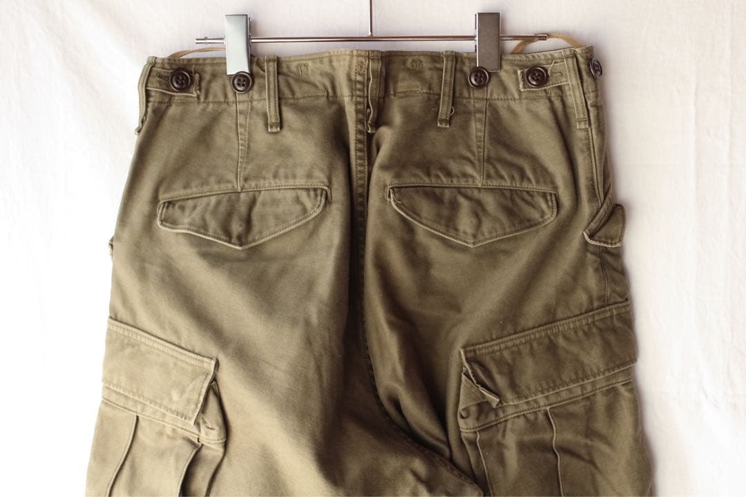 美品 極太 M51 Jhonbull製 ミリタリーカーゴパンツワイド 米軍 復刻