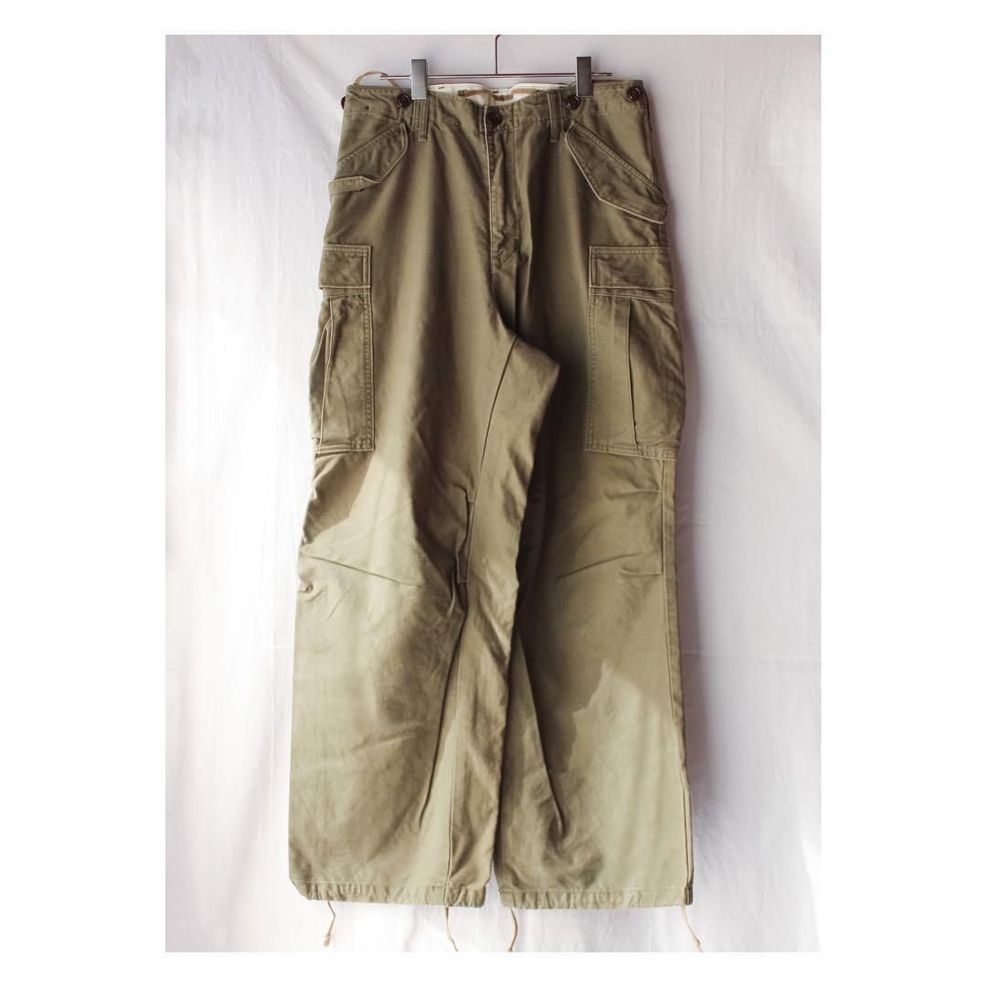 美品 極太 M51 Jhonbull製 ミリタリーカーゴパンツワイド 米軍 復刻