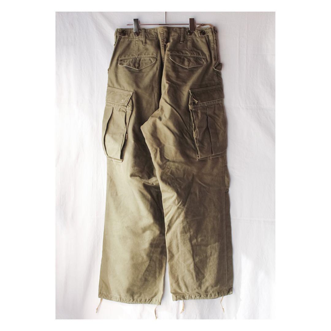 美品 極太 M51 Jhonbull製 ミリタリーカーゴパンツワイド 米軍 復刻