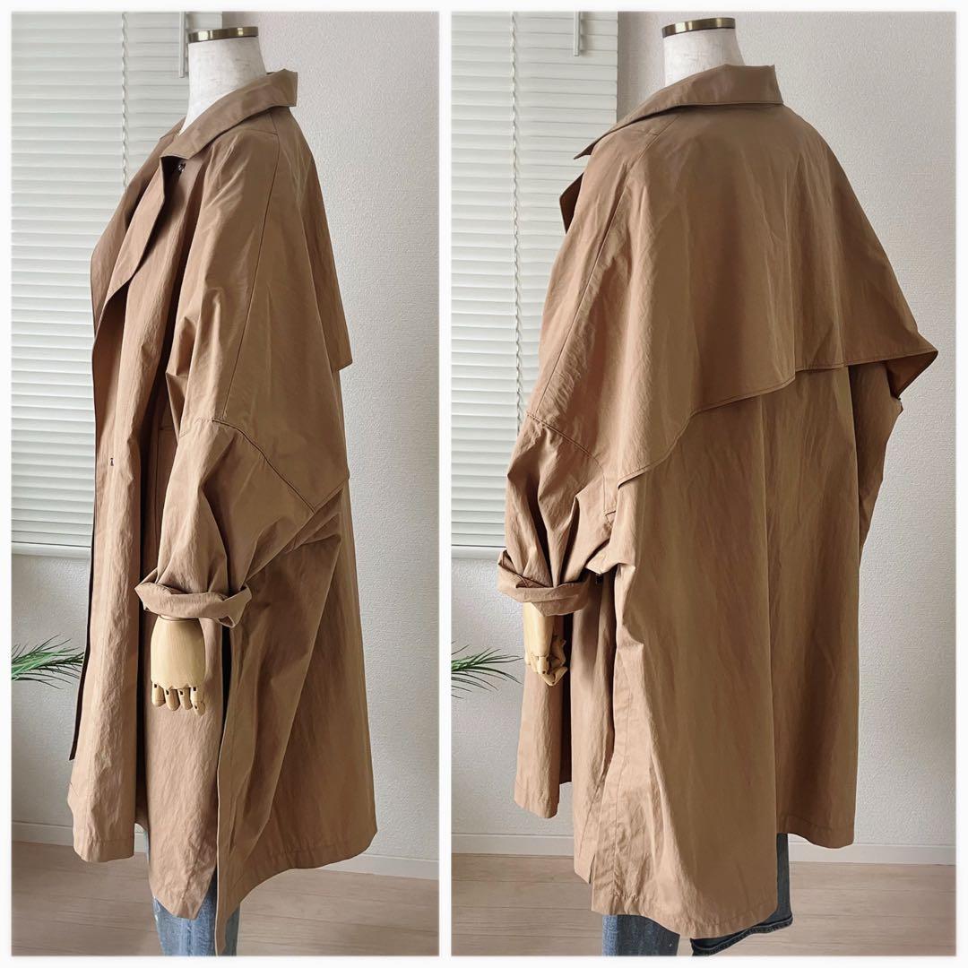 【新品】plage テントコート 38 トレンチコート ベージュ