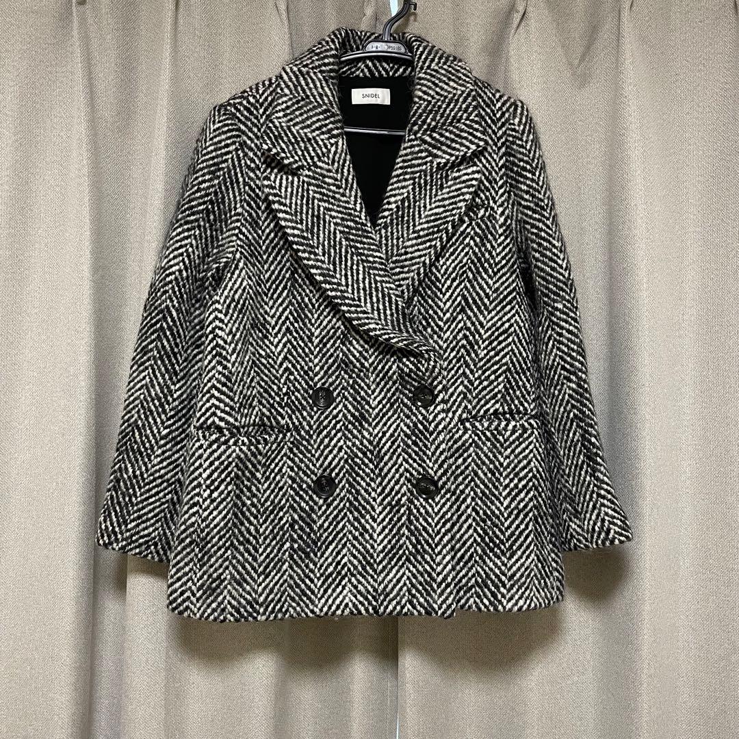 オーバーボックスジャケットコート SNIDEL