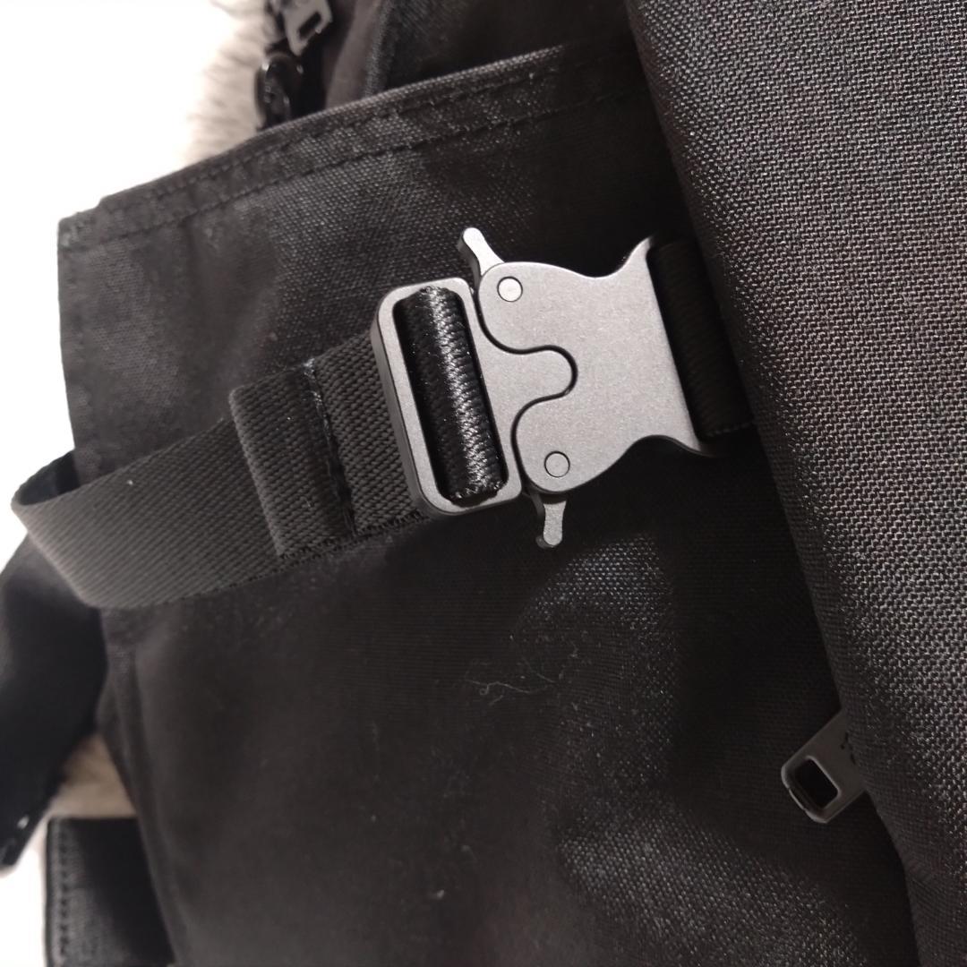 ヨウジヤマモト　Ｙー３　リュック　バックパック　黒　レインカバー　コーデュラ