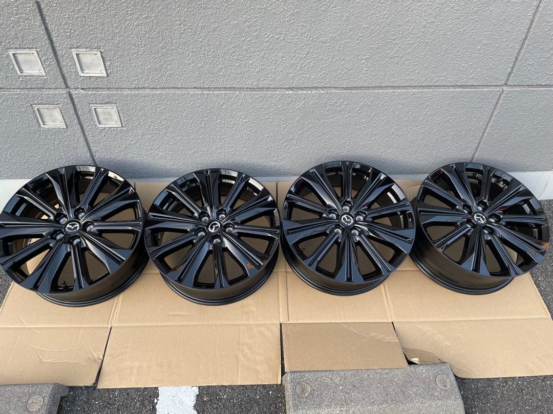 超美品　4本セット　マツダ　19インチホイール　スポーツアピアランス　清掃済み