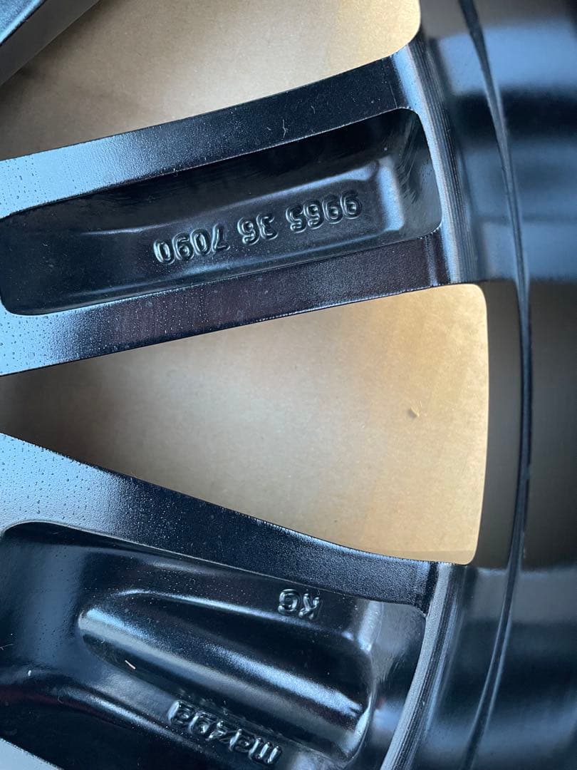 超美品　4本セット　マツダ　19インチホイール　スポーツアピアランス　清掃済み