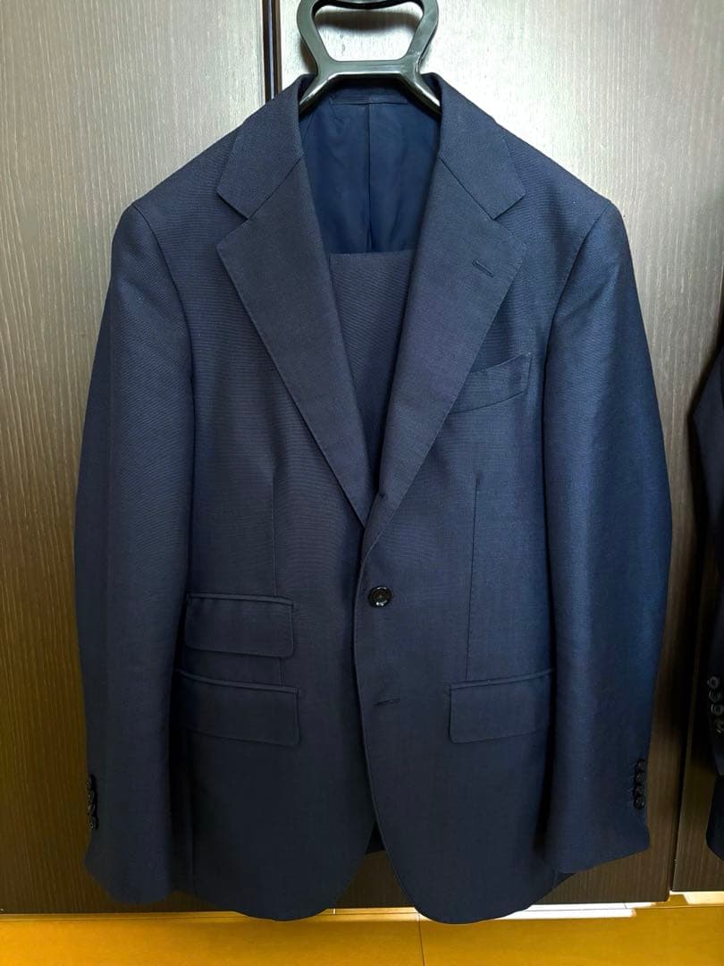 BEAMS F ウールモヘヤ チェンジポケット スーツ