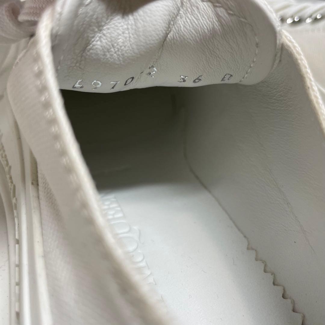 か*む様 未使用　Alexander McQueen 厚底スニーカー ホワイト