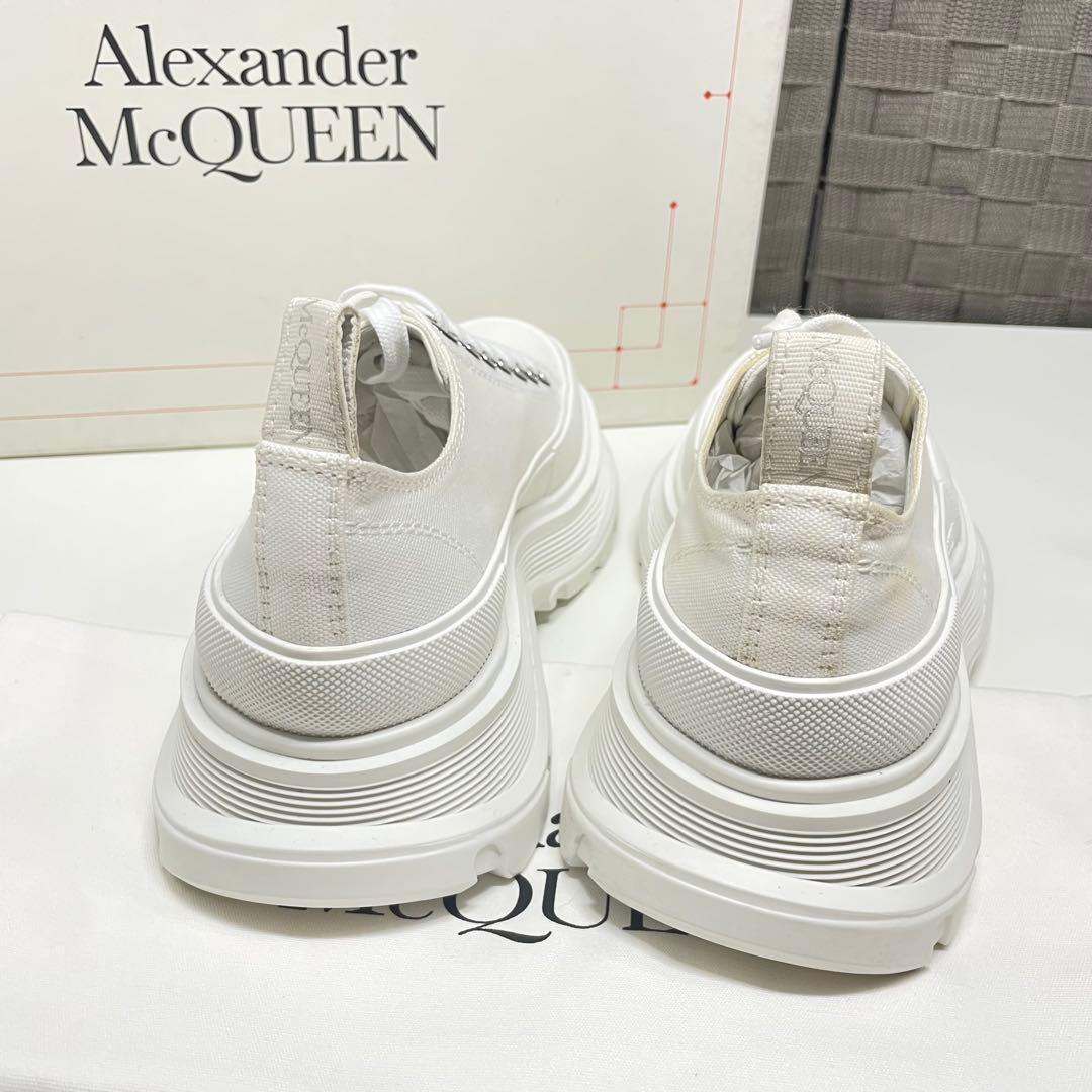 か*む様 未使用　Alexander McQueen 厚底スニーカー ホワイト