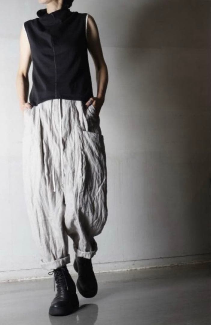 プリプリ bajra ストレッチタンブラー ノースリーブプルオーバー